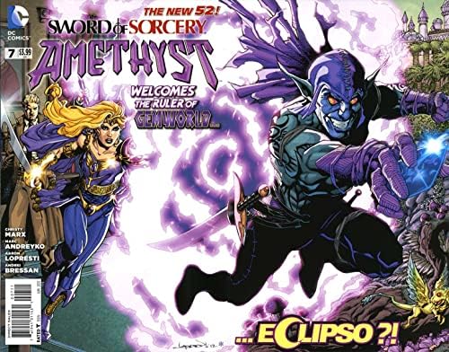 Sabia vrăjitoriei # 7 VF; DC carte de benzi desenate / nou 52-Ametist