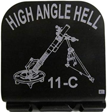 Thunderbolt Gunworks US Army 11-C unghi înalt iad Mortar cu laser gravat pălărie Clip Negru