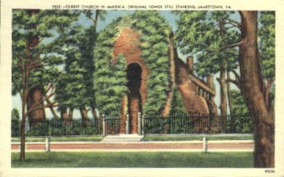 Jamestown, Virginia Postcard