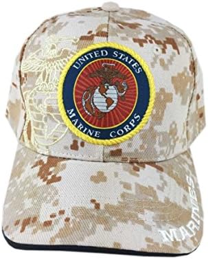 aesthetinc US Marines Corps oficial licențiat emblema Cap