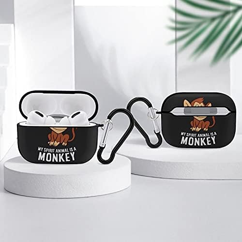 Love Monkey AirPods Husă pentru Apple AirPods Pro Cute AirPod Husă pentru Băieți Fete PC piele de protecție din silicon dur