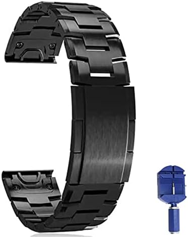 CNHKAU Titan Alloyum Watchband Quickfit Curele pentru încheietura mâinii pentru Garmin Fenix ​​7x 7 6 5 5x Plus/6 6x Pro 3