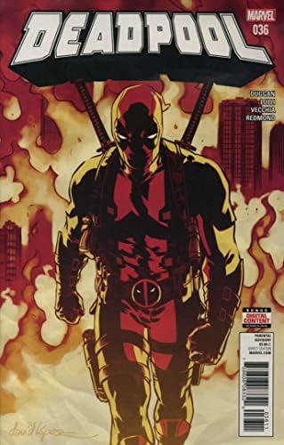Deadpool 36 VF / NM; carte de benzi desenate Marvel / ultimul număr