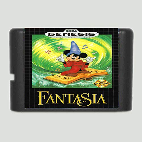 Cartea de joc Fantasia Game 16 bit MD Carte de joc pentru Sega Mega Drive pentru Genesis-Pal-E