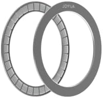 Jowua Magnet inel compatibil pentru MagSafe, utilizarea pe orice plan, caz de telefon mobil, Telefon mobil