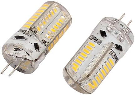 Aexit 2pcs DC12V corpuri de iluminat și controale 3014 SMD LED porumb bec Silicon lampă 64-LED G4 2p alb cald
