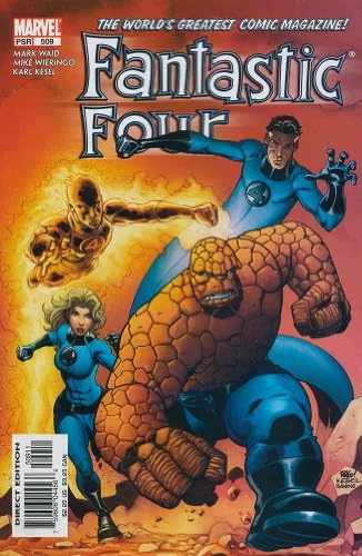 Fantastic Four 509 FN; carte de benzi desenate Marvel / Mark Waid Wieringo