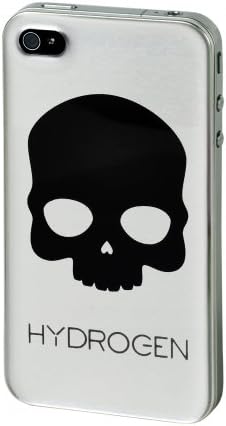 Dr. Bott Hydrogen 16771 Skull Metal Carcasă compatibilă cu iPhone 4/4S, scut metalic, argint