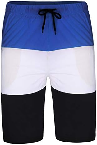 Ihhapy Mens 2pc Outfit Set Sport Sport Patchwork cu mânecă scurtă Sport Sport Fitness Sumară pentru timp liber Tricou casual