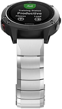 DJDLFA Watchband curea pentru Garmin Fenix 7 7x 7S 6 6x Pro 5 5XPlus 3hr eliberare rapidă din oțel inoxidabil ceas Easyfit