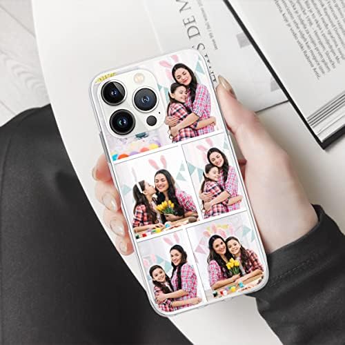 Cutii de telefon personalizate CUBICER fotografii personalizate carcasă impermeabilă transparentă Cadouri de Paște pentru tată