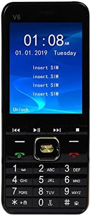 Telefon mobil Hilitand 2G pentru seniori, 2,8in 32 MB+32 MB Telefon deblocat, deblocat telefon de bază cu patru carduri SIM, baterie de 2000MAh, cu lanternă și difuzor, mufă pentru căști de 3,5 mm