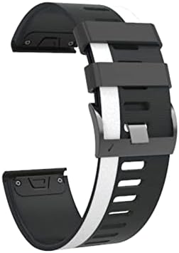 Eeomoik 26 22mm Quick Release Watchband curea pentru Garmin Fenix 6x 6 Pro Ceas Easyfit curea pentru încheietura mâinii pentru