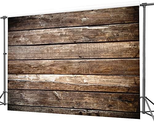 LYWYGG 7x5ft fotografie fundal maro lemn fundaluri fotografie lemn podea perete fundal Photographyers CP-172