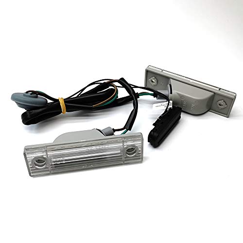 Ansamblu buton comutator eliberare portbagaj cu lampă plăcuță de înmatriculare compatibil cu 2011-2014 Chevy Cruze și 2012-2014