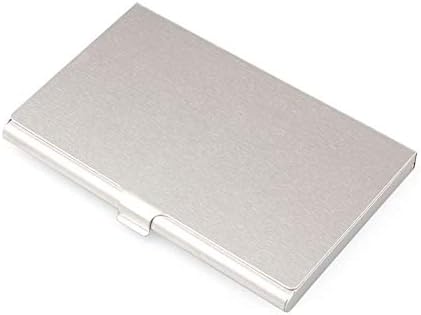 RUIVE titularul credit Cover Card Portofel aluminiu Creative Box metal Business Card titularul piele