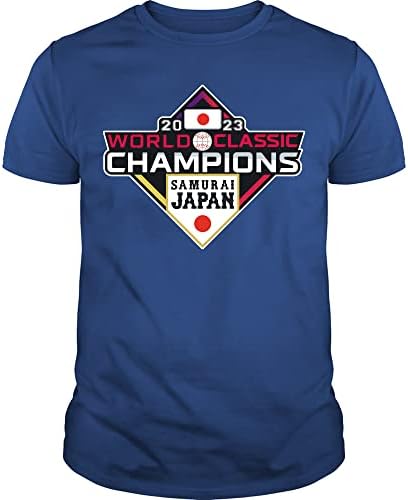 Samurai Japonia Echipa de baseball Campion Mondial Baseball Classic Classic 2023 World Classic Samurai Champion Tricou