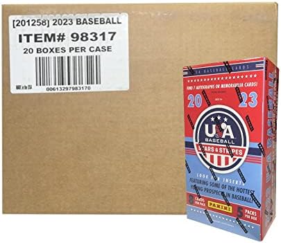 2023 Panini USA Stars & Stripes Baseball Hobby cu 20 de cutii