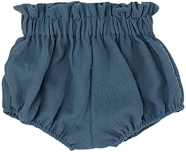 Hdlexd fete pentru copii pentru copii cu bumbac de muselină pantaloni scurți nou -născuți copii copii mici harem pantaloni