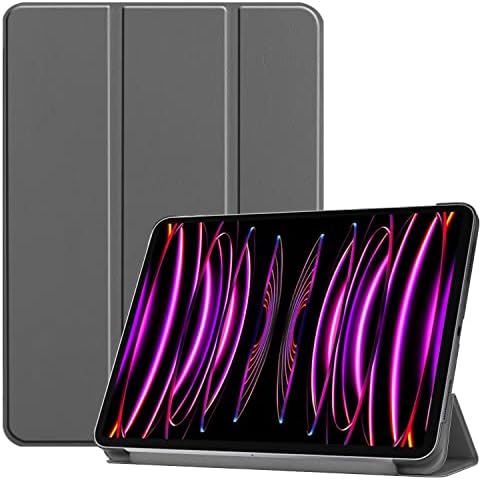 Protecția tabletei, carcasă de acoperire a dispozitivului portabil compatibil cu iPad Pro 12.9 2022 12.9inch, Tri-fold Smart