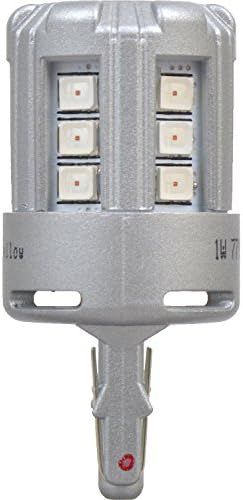 Sylvania - 7443 T20 LED Mini Bulb - bec cu LED -uri strălucitoare, ideal pentru semnale de parc și viraj