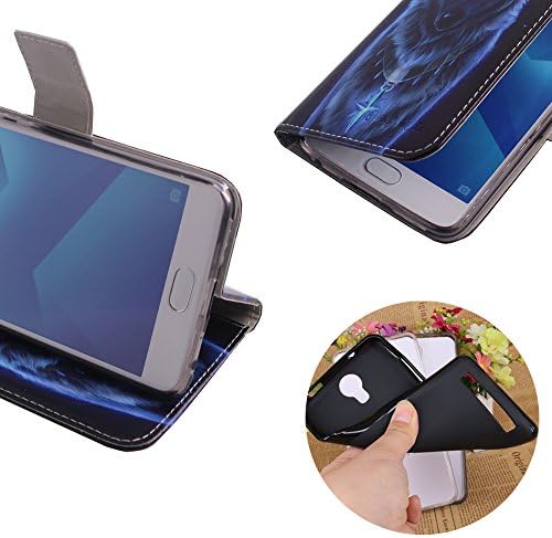 Tienjueshi Wolf moda Stand TPU Silicon carte Stand Flip PU piele Protector telefon caz pentru Sony Xperia 1 6.5 inch coperta