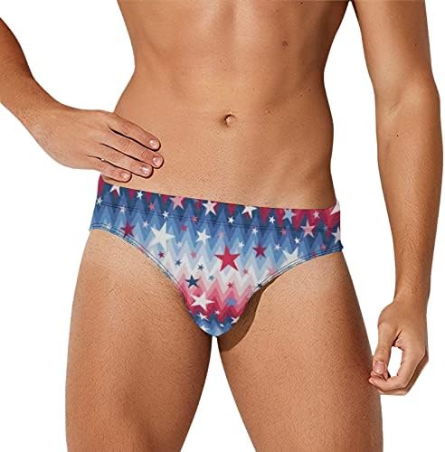 Pantaloni scurți BMisegm pentru bărbați pentru bărbați Casual Independență Ziua Imprimării litoralului plajă Holiday Swimming