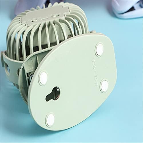 Teerwere Mini ventilator de birou USB Clip de încărcare mici fani lumina de noapte dormitor birou Clip ventilator de birou