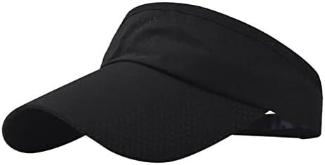Viziere pălărie adult Casual păr acoperiri parasolar Respirabil capace pentru rularea acoperiri în aer liber moda solid reglabil
