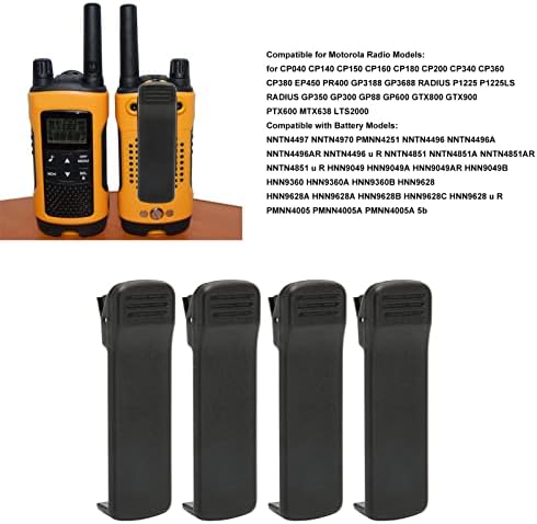 Pilipane 4pcs grele portabil înlocuire Radio curea Clip, curea Clip pentru Motorola pentru CP040 CP140 CP150 CP160 CP180 CP200