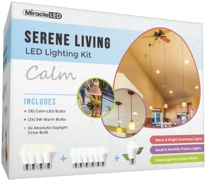 Set de iluminat cu LED-uri Serene Living Calm 11 Piece pentru un mediu cald și confortabil