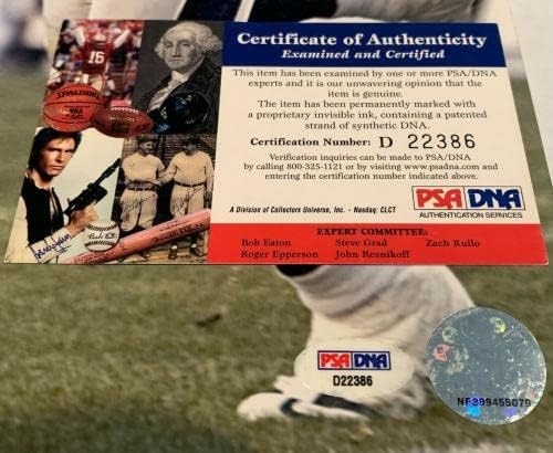 Donovan McNabb a semnat Philadelphia Eagles 16x20 Foto PSA D22386 - Fotografii autografate NFL