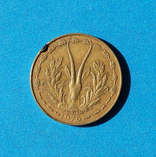 Africa de Vest - ETATS DE L'AFRIQUE DE L'OUEST 10 Franc 1976 Moneda 4